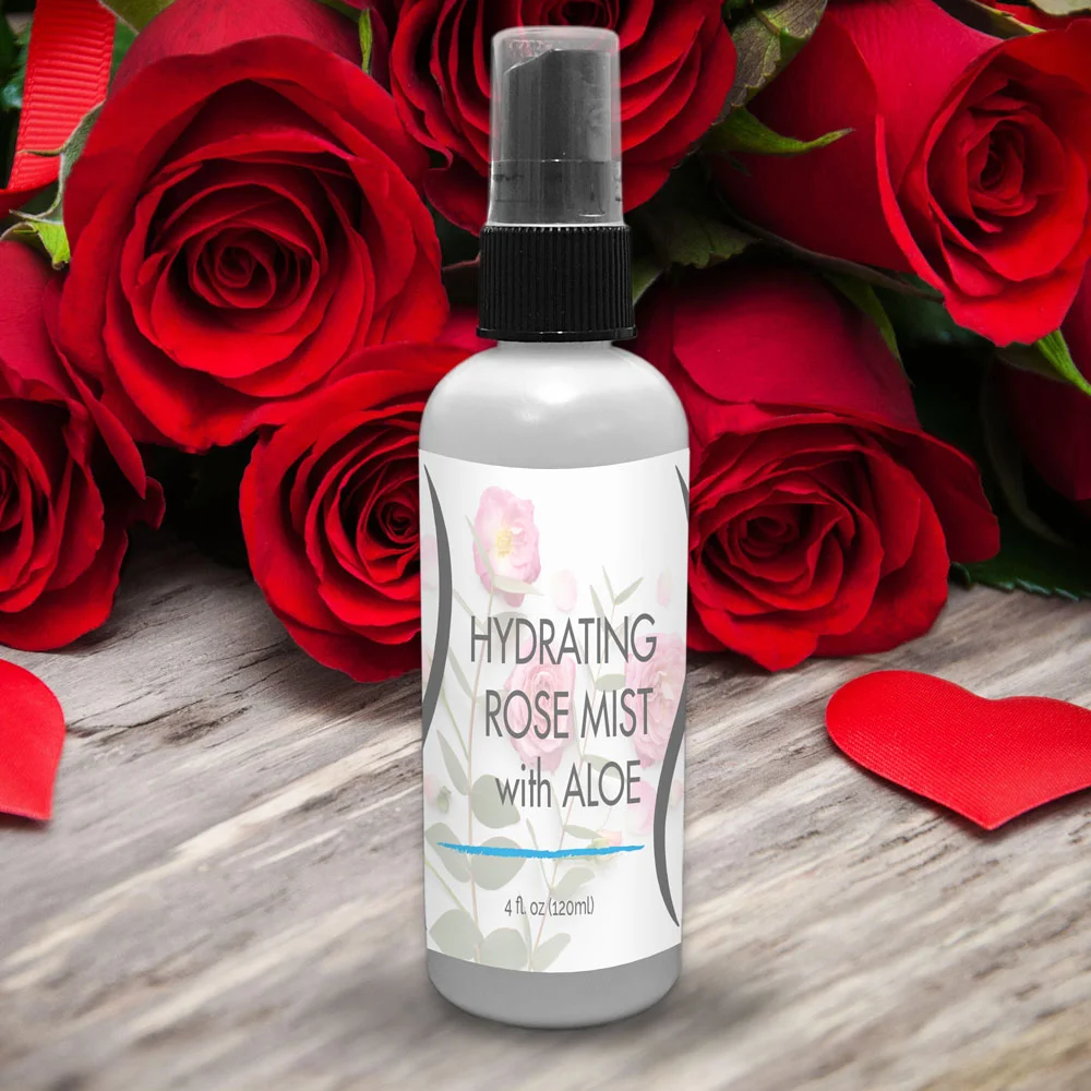 Hydrating rose mist with aloe Hydrating rose mist with aloe
